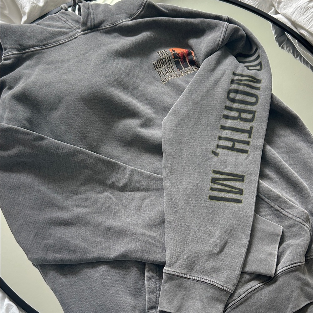 The North Face Charcoal Sweatshirt